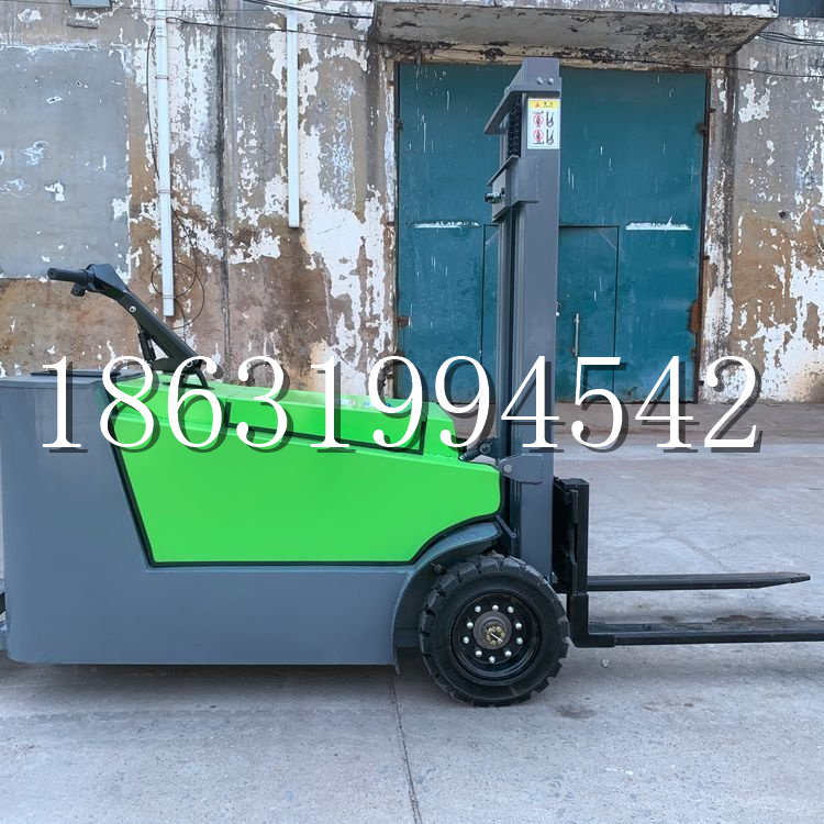 乌什县小型电动叉车1吨2吨步行站驾式电瓶堆高充电装卸车液压升降车铲车