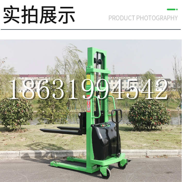 乌什县电动叉车堆高车液压铲车电瓶1吨2吨站驾步行式小型全自动叉车